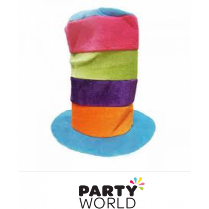 Large Rainbow Hat - 30cm Long