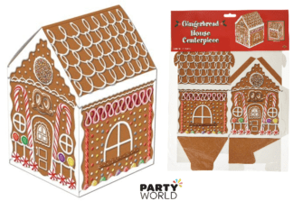 gingerbread house centerpiece