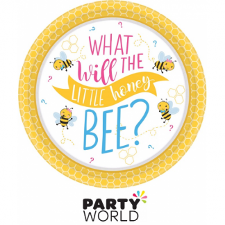 What Will It Bee? Round Paper Plates (8)