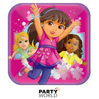 Dora & Friends Paper Plates 9in (8)