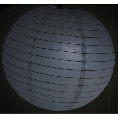 Paper Lantern LED Lights - White (10)