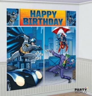 batman party backdrop