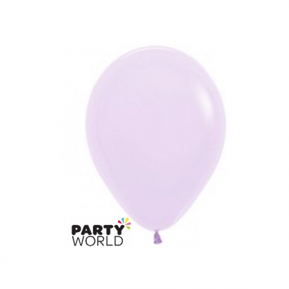 Sempertex 5inch (12cm) Lilac Round Latex Mini Balloons (10)