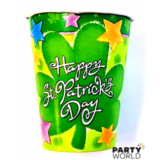 Happy St Patrick's Day Paper Cups (8)