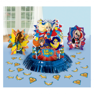 Super Hero Girls Party Table Decoration Kit