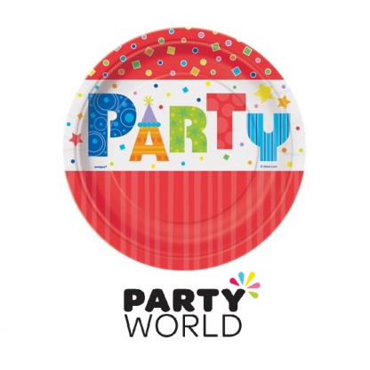Party Style Paper 7inch Plates (8)