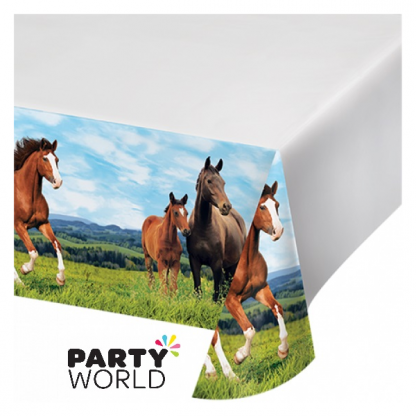 Horse And Pony Party Tablecover