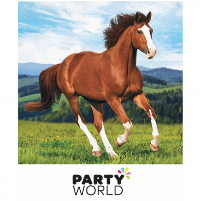 Horse And Pony Party Beverage Napkins (16)