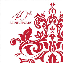 40th Ruby Wedding Anniversary