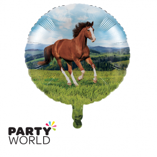 Horse  & Pony Foil Balloon Horse Racing & Melbourne Cup