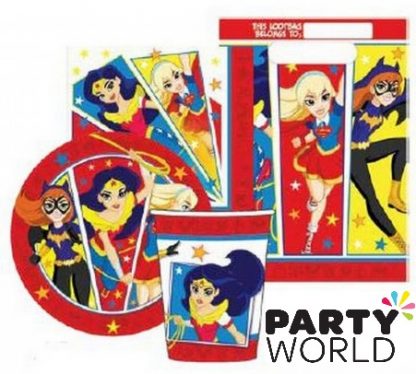 superhero girls party pack