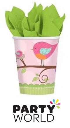 Tweet Baby Girl Paper Cups (8)