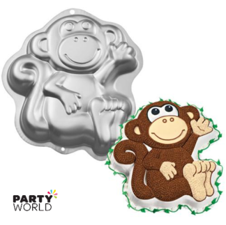 wilton monkey cake pan