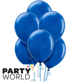 30cm blue balloons