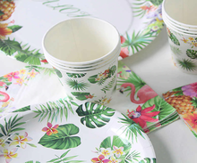 Tropical Tableware - Plates, Cups, Confetti,...
