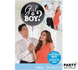 gender reveal balloon - boy