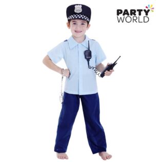 policeman costume boys size