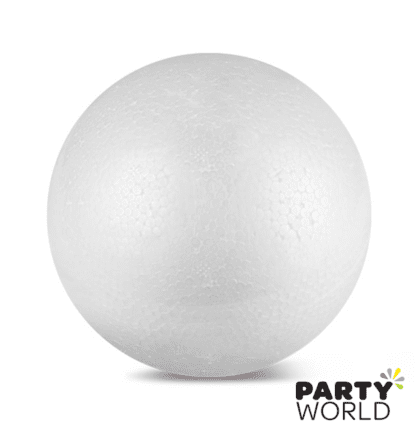 white polysterene foam ball