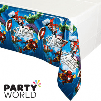 avengers party tablecover