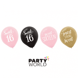 sweet 16 balloons