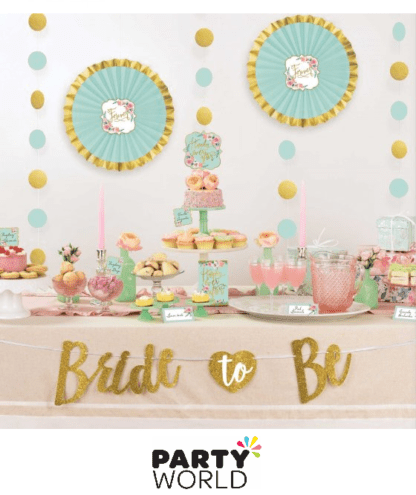 mint to be buffet decorating kit