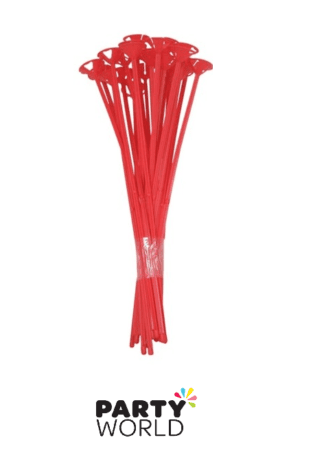 red balloon sticks