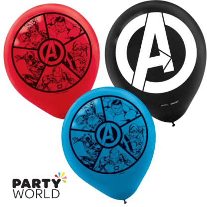 avengers latex balloons