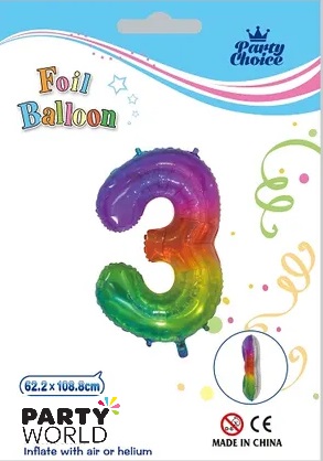 jelly rainbow number balloon 3