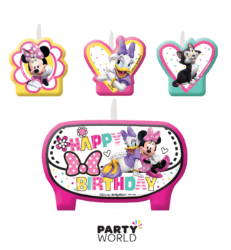 minnie mouse candles