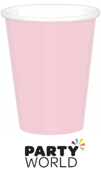 Blush Pink Party 9oz Paper Cups (20)