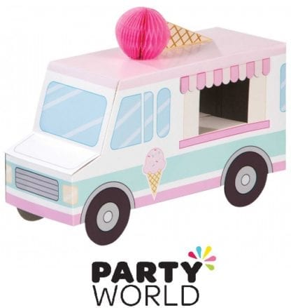 Ice Cream Party Table Decoration Centrepiece 3D