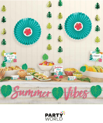 SUMMER VIBES DECORATING KIT TROPICAL