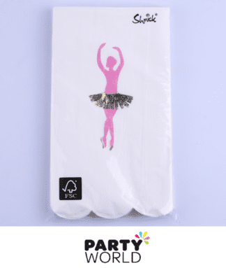 ballerina party napkins