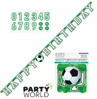 soccer party banner