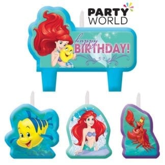 Disney Ariel Dream Big Party Birthday Candle Set