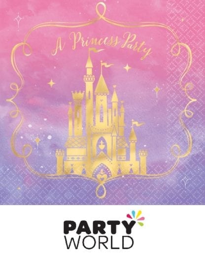 Disney Princess Once Upon a Time Lunch Napkins (16pk)