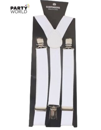 white suspenders