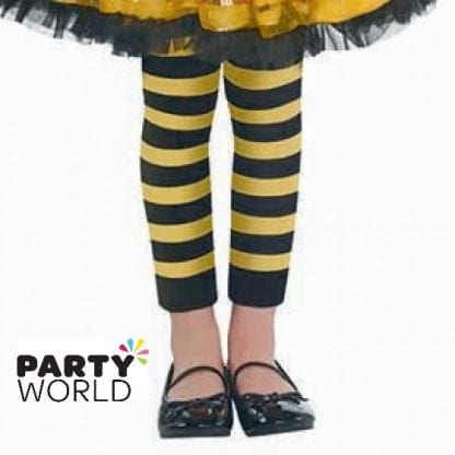 Bumble Bee Fairy Party Footless Tights