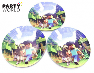MINECRAFT PARTY PLATES