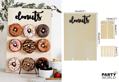 donuts wall display