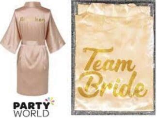 team bride robe