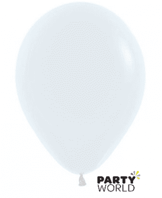 white mini balloons