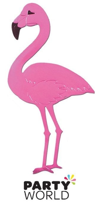 Flamingo Party Pink Foil Cutouts (2)