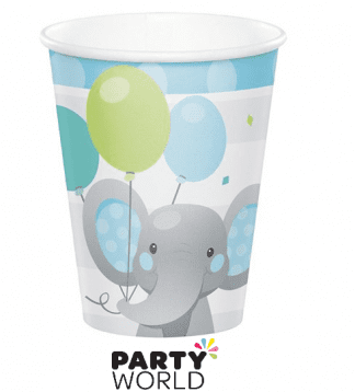 elephant paper cups boy birthday