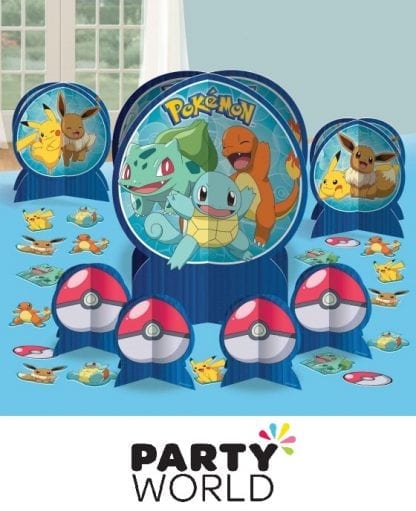 Pokemon Classic Party Table Decorating Kit