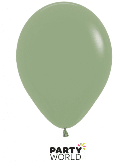 eucalyptus green mini latex balloons