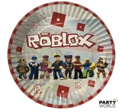 roblox paper plates
