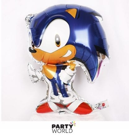 sonic the hedgehog foil balloon shaped