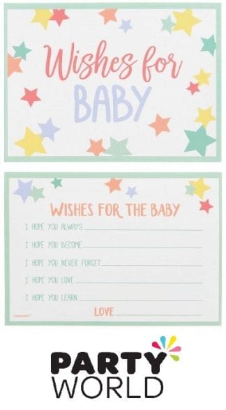 Baby Shower Wishes For Baby Advice Cards (24)