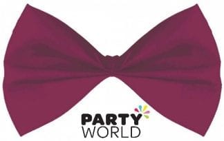 Burgundy Adult Party Bow Tie